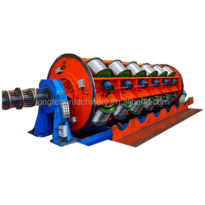 Stranding Steel Rope Cable Stranding Equipment , Stranded Electrical Wire Making Stranding Machine For Copper Wire#