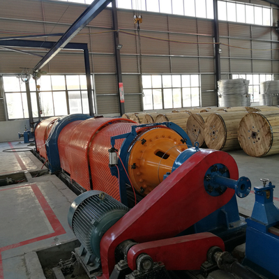 Low noise tubular 1+6 tubular 630 cable stranding machine